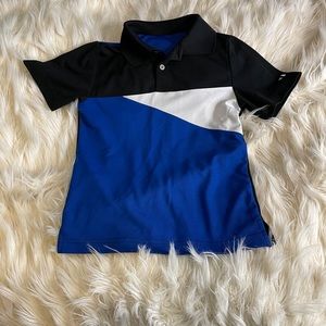 Boys Perry Ellis  collar golf shirt size small